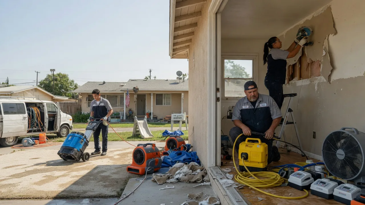 Water Damage Restoration in Cantrall, IL near me